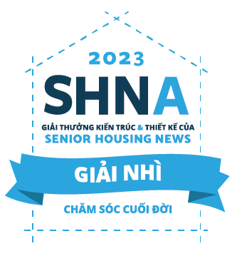 Biểu ngữ Giải nhì Giải thưởng Kiến trúc & Thiết kế của Senior House News